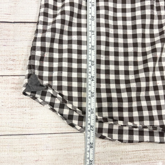 Massimo Dutti Tessuto Italiano Plaid Speckled Long Sleeve Button Down Size S - Picture 11 of 11